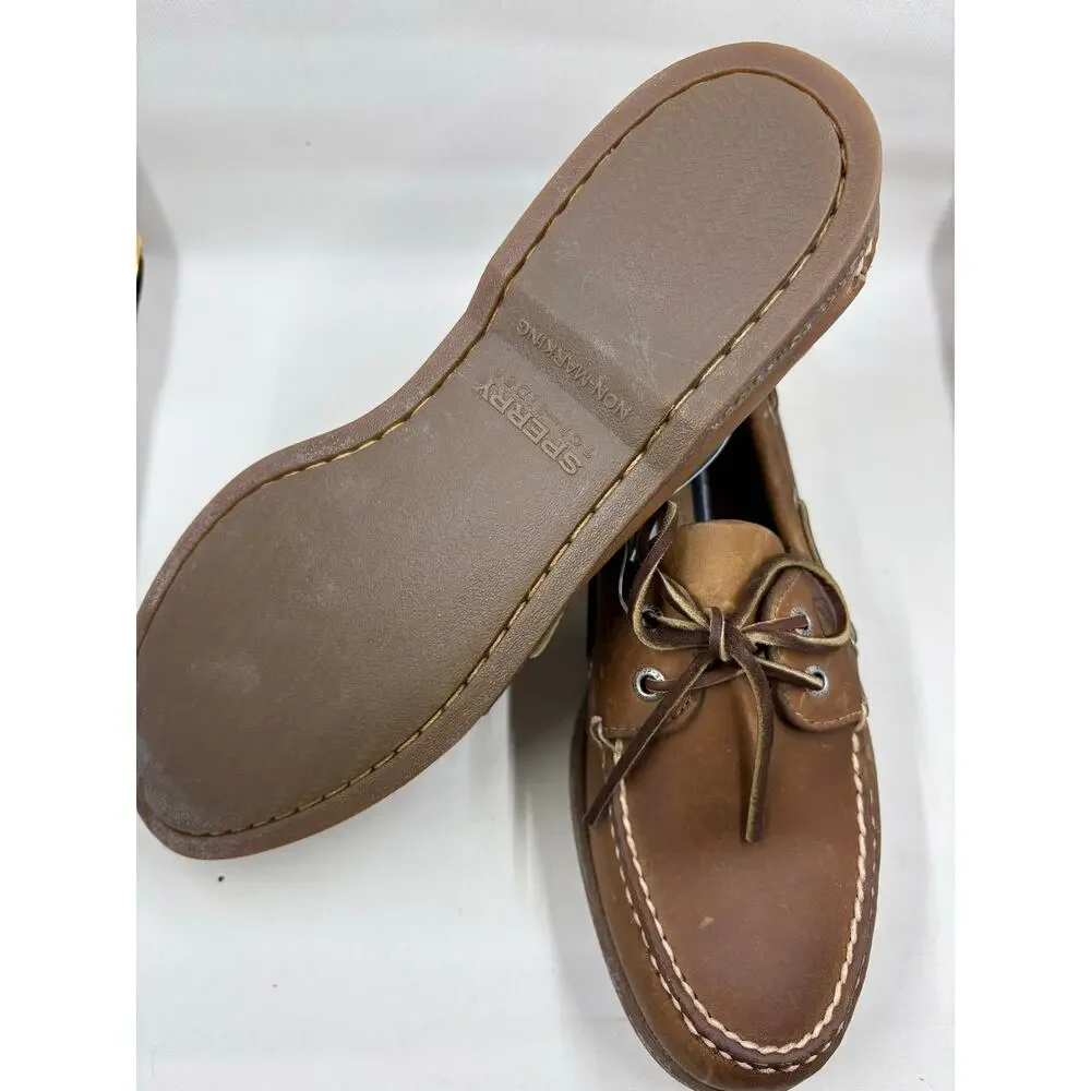 Sperrys Top Sider Men’s 10 Boat Shoes - Sahara